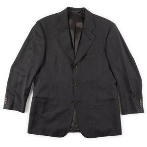 BOSS Hugo Boss Einstein Super 100 charcoal grey wool 3-button blazer size 40S